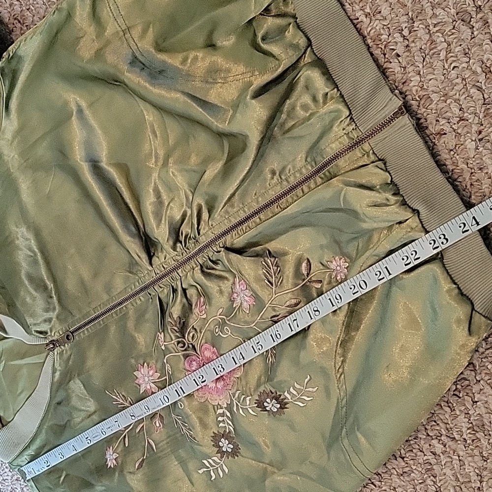 Polyester Bomber Jacket - image 8